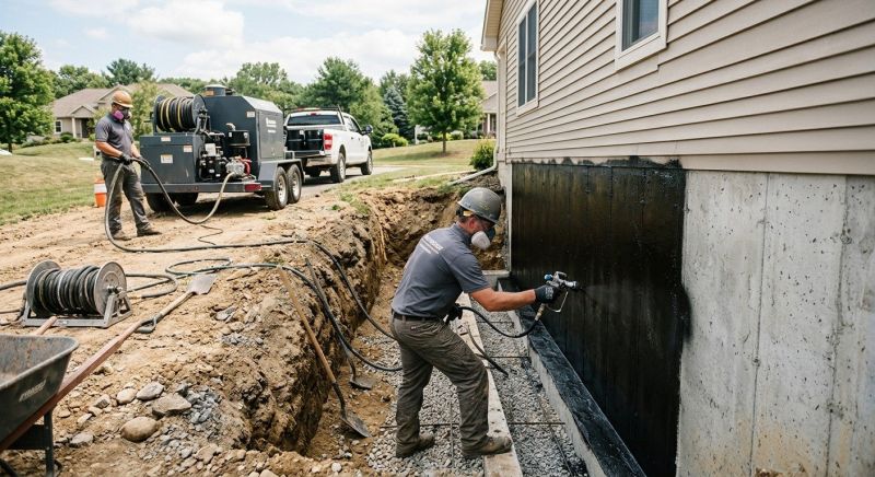 Brick Foundation Sealing in Grand Rapids, MI