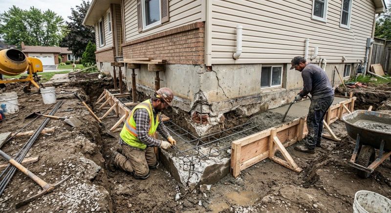 Foundation Settlement Repair in Sarasota, FL