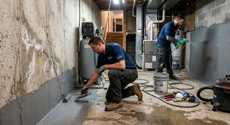 Wet Basement Solutions in Sarasota, FL